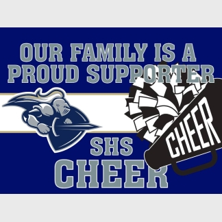Severance High School Cheer yard sign