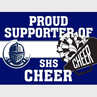 Severance High School Cheer yard sign