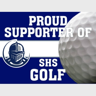 Severance High School Golf yard sign