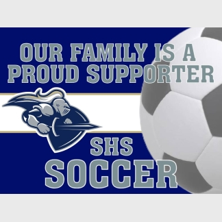 Severance High School Soccer yard sign