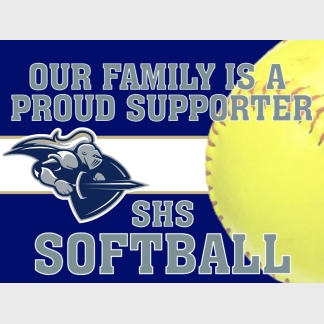 Severance High School Softball yard sign