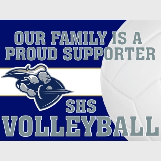 Severance High School Volleyball yard sign