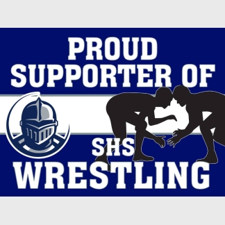 Severance High School Wrestling yard sign