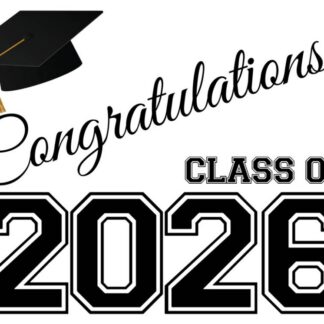 Graduation Yard Sign