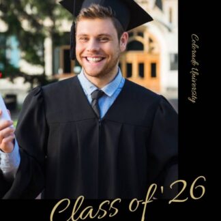 Photo Graduation announcement