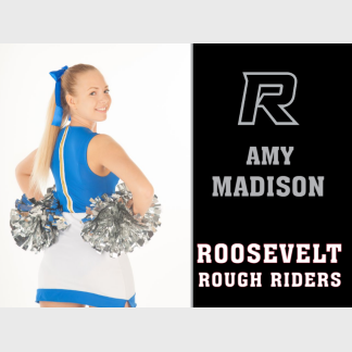 Roosevelt High School cheer yard sign