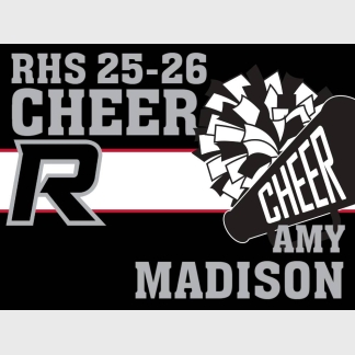 Roosevelt High School cheer yard sign
