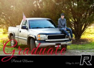 Roosevelt High School graduation announcement