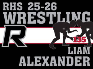 Roosevelt High School wrestling yard sign