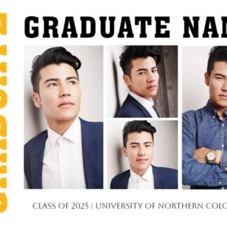 graduation photo announcement