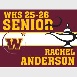 Windsor High School Knowledge Bowl yard sign