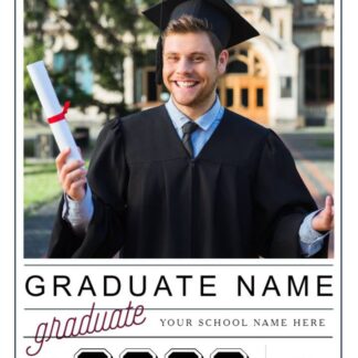 Photo Graduation Announcement