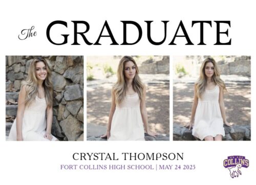 Fort Collins High School graduation announcements