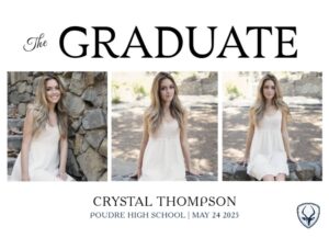 Poudre High School Graduation Announcements