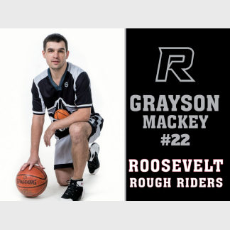 Roosevelt High School Basketball yard sign