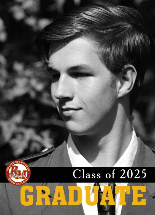 Rocky Mountain High School Graduation Announcement