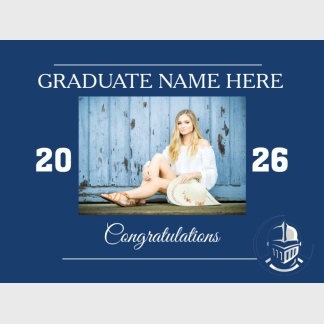 Severance High School graduation yard signs