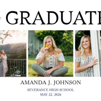 Severance High School Graduation announcements