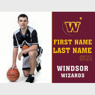 Windsor High School basketball yard sign