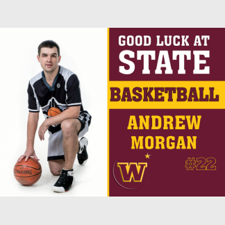 Windsor High School basketball yard sign