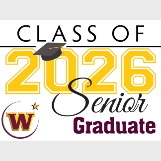 Windsor High School Graduation yard signs