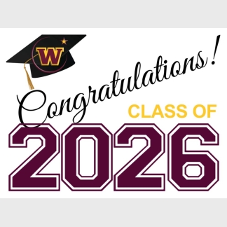 Windsor High School Graduation yard signs