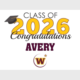 Windsor High School Graduation yard signs