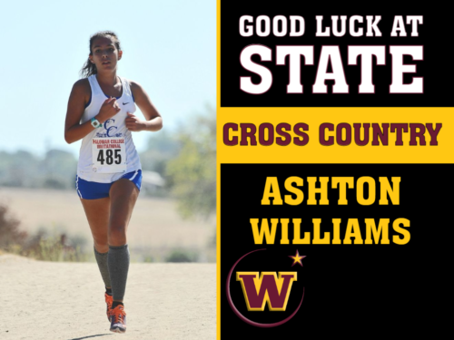 Windsor High School Cross Country photo yard sign