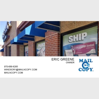 custom business cards from mail n copy