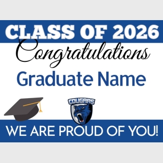 Resurrection Christian School Graduation Yard signs
