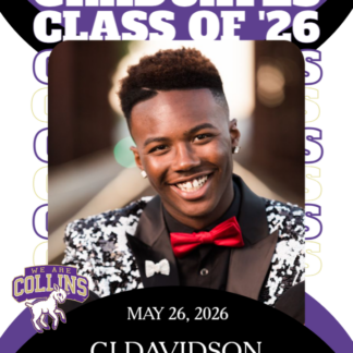 Fort Collins High School Graduation Announcement