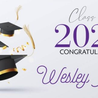 Fort Collins High School Graduation Banners