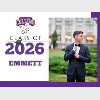 Fort Collins High School graduation yard signs