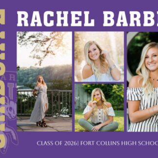 Fort Collins High School Graduation Announcement