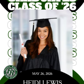 Fossil Ridge High School Graduation Announcements