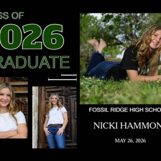 Fossil Ridge High School Graduation Announcements