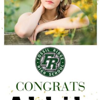 Fossil Ridge High School Graduation Banners