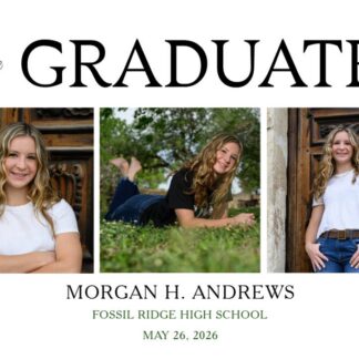 Fossil Ridge High School Graduation Announcements