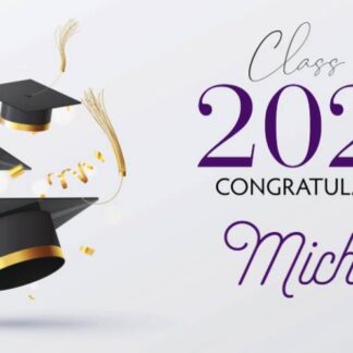 Mountain View High School Graduation Banners