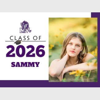 Mountain View High School graduation yard signs