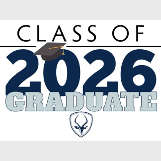 Poudre High School graduation yard signs