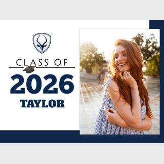 Poudre High School graduation yard signs