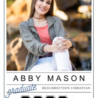 Resurrection Christian Graduation Announcements