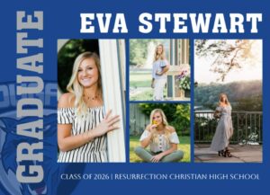 Resurrection Christian Graduation Announcements