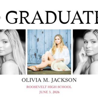 Roosevelt High School Graduation Announcements