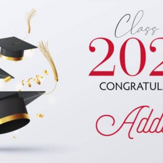 Roosevelt High School graduation banners