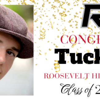 Roosevelt High School graduation banners