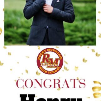 Rocky Mountain High School Graduation banners