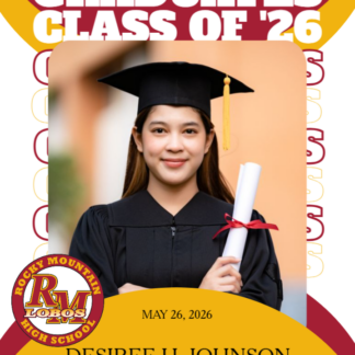 Rocky Mountain High School Graduation Announcements