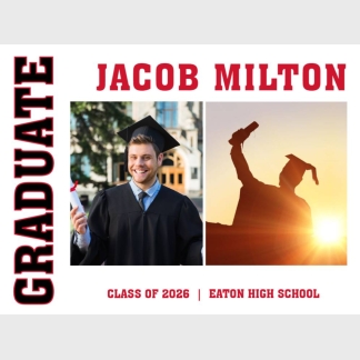 Eaton High School Graduation Yard signs